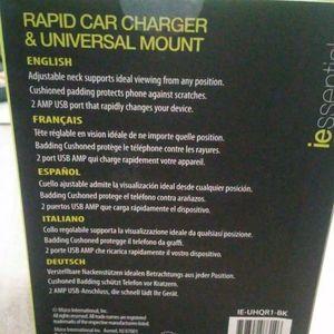 Phone holder/charger